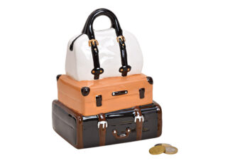 H265-Hucha, Maletas, Cerámica, 14X19X11Cm