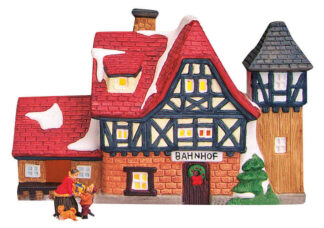 W742-Edificio , Porcelana, 20X9X13 Cm